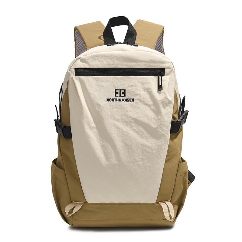 Color Block Outdoor Backpack Unisex Sports Backpack Lightweight Travel Backpack