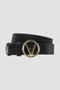 Valentino Czarny Damski Pasek Hampton M