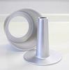 Asai Shoten Original Seamless Aluminum Tall Chiffon Cake Pan, 14cm, Silver