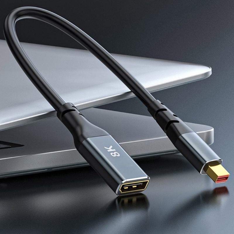 8K Mini to Cable Bi-Directional Mini to Cable 8K for Laptops Monitors