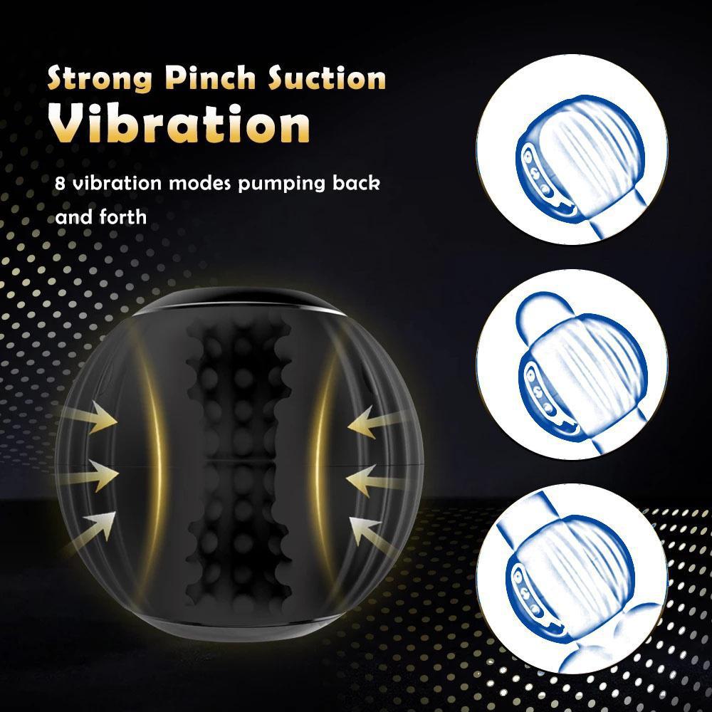 Automatic Male Masturbator Men Sex Toys Adult Toys for Men Electric Blowjob Sex Toy for Men Dual Open Ended Masturbation Cup Stroker