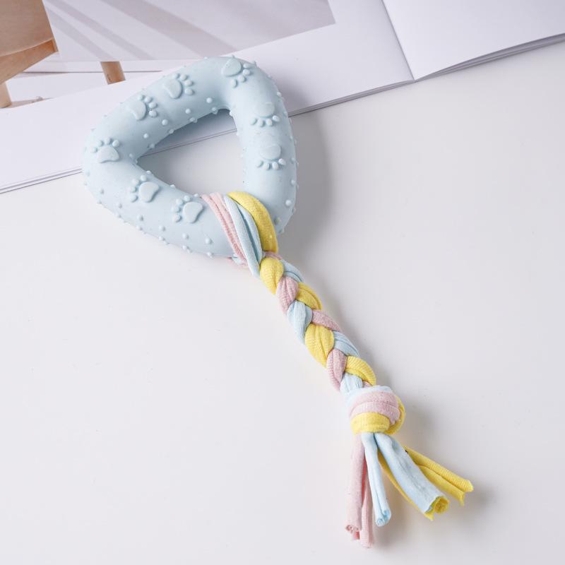 Durable TPR Dog Teething Stick: Bite-Resistant, Self-Play, Boredom Relief Toy