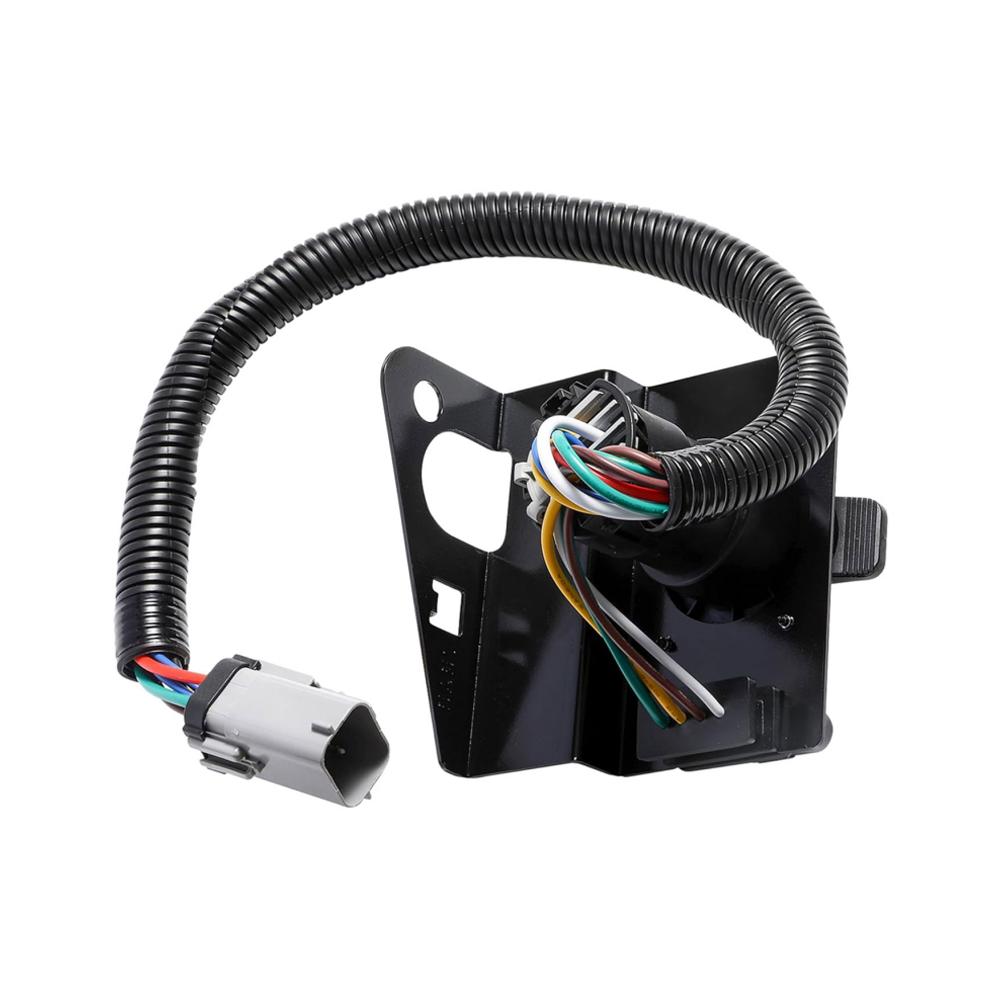 2C3Z-13A576-DA 4 & 7 Pin Trailer Tow Wiring Harness Plug for Ford F250 F350 Super Duty 2002-2004 Loom Harness 2C3Z13A576DA