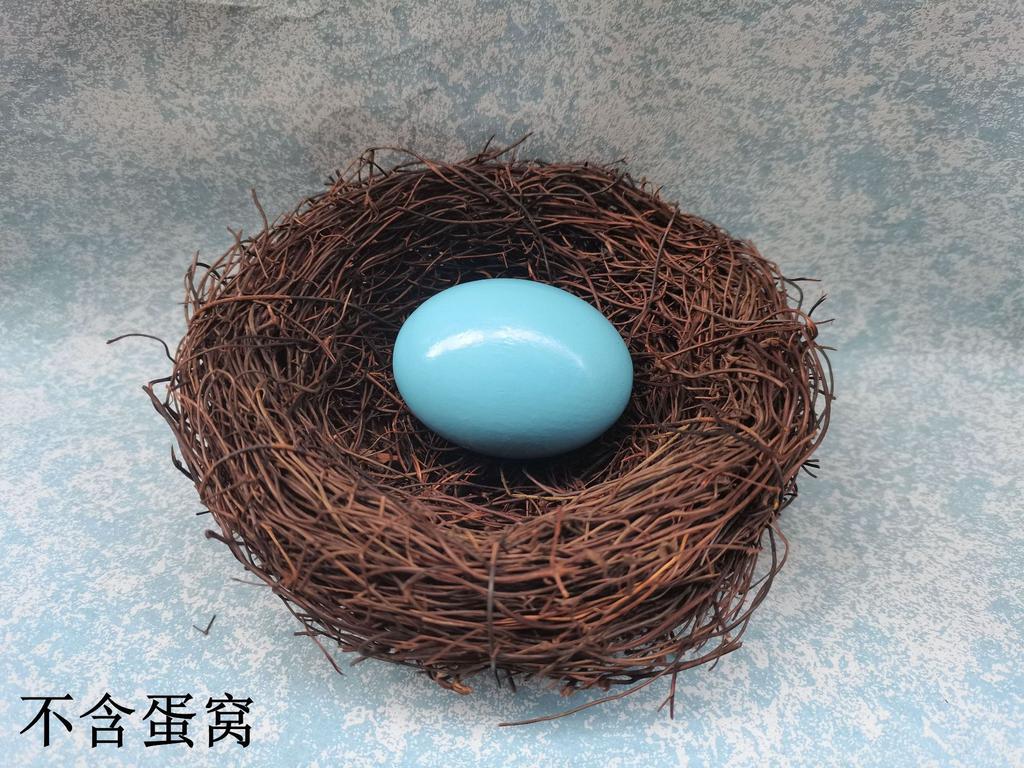 Wood Simulated Eggs, Duck Eggs, Solid Children'S Color Paintings, Graffiti, Easter Egg Play Toys