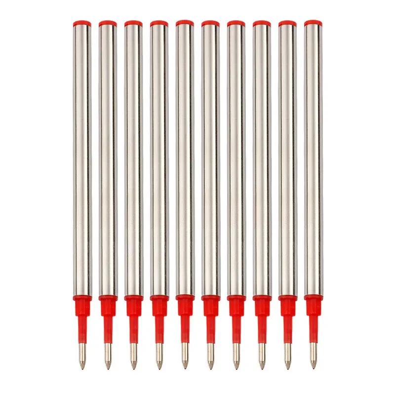 3/5/20 PCS Metal Refills 0.5mm for Roller Ballpoint Pen Business Pen Ball Pen Leads 11cm Length Office School Supply Stationery