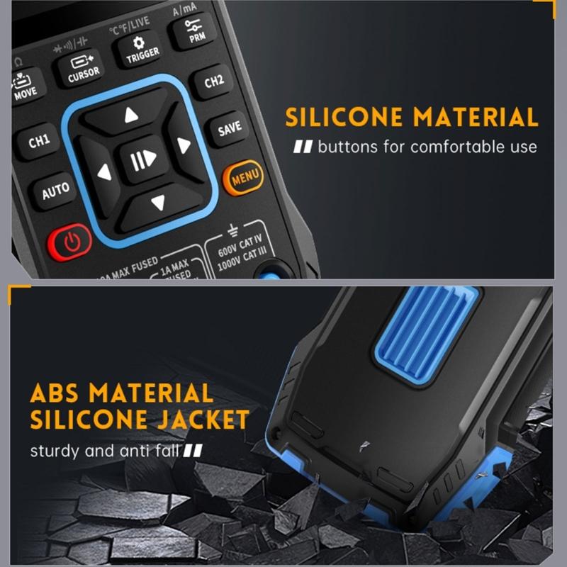Compact and Practical 3 in 1 Multimeter Digital Oscilloscope for Professionals Enthusiasts for Automotive Maintenance