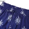 ZANZEA Two Piece Suit Women Sleeveless Print Tank Tops and Long Pants Casual Sets
