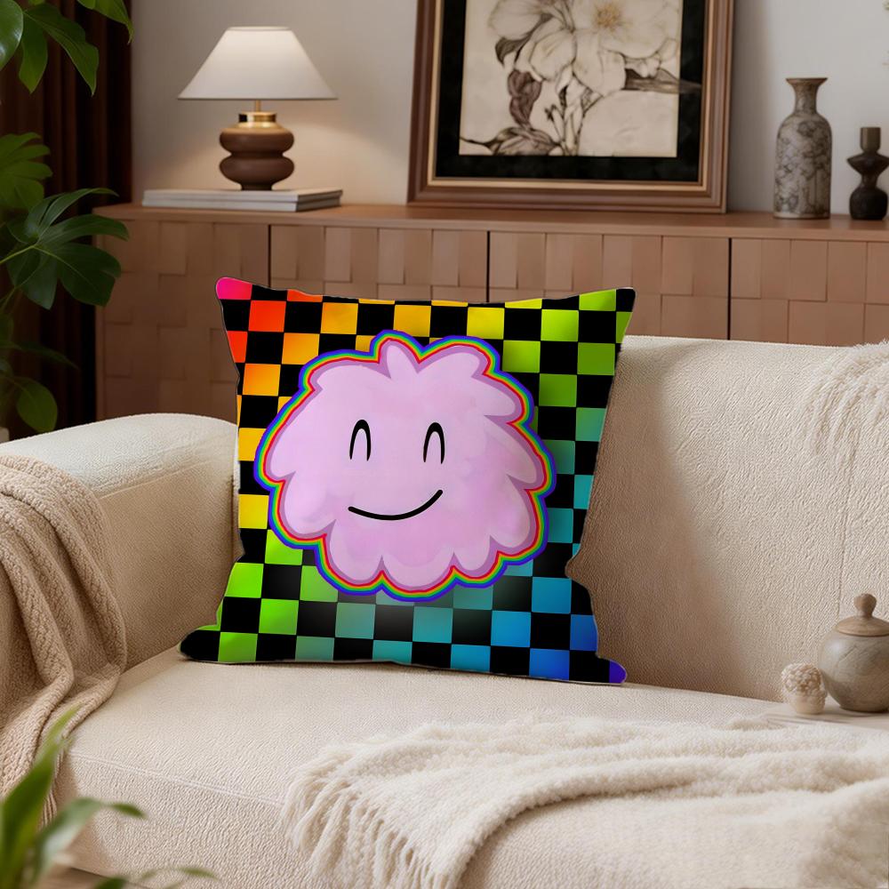 Cute Lumi Puff Cushion Cover Cushion Cover Set 4Pcs 50x50 45x45 40x40 Pillowcase Decorative Sofa Home Decor