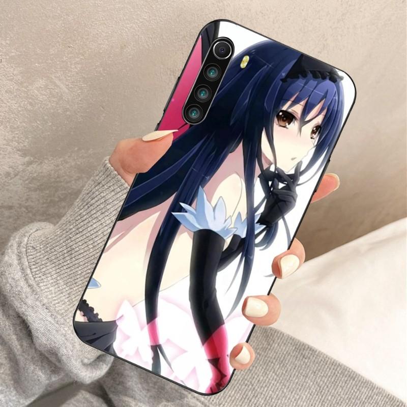 Accel World Phone Case For Xiaomi Redmi Note 11 10 9T 8 7 Pro Redmi 10 9 9A 9C 8 7 6 Soft Black Phone Cover