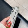 LZ16 Blume Klar Weiche Welle Handyhüllen für Samsung S24 S23 Ultra S20 FE A54 A14 A52s A51 S10 Huawei Honor 90 Schutz Rückseite