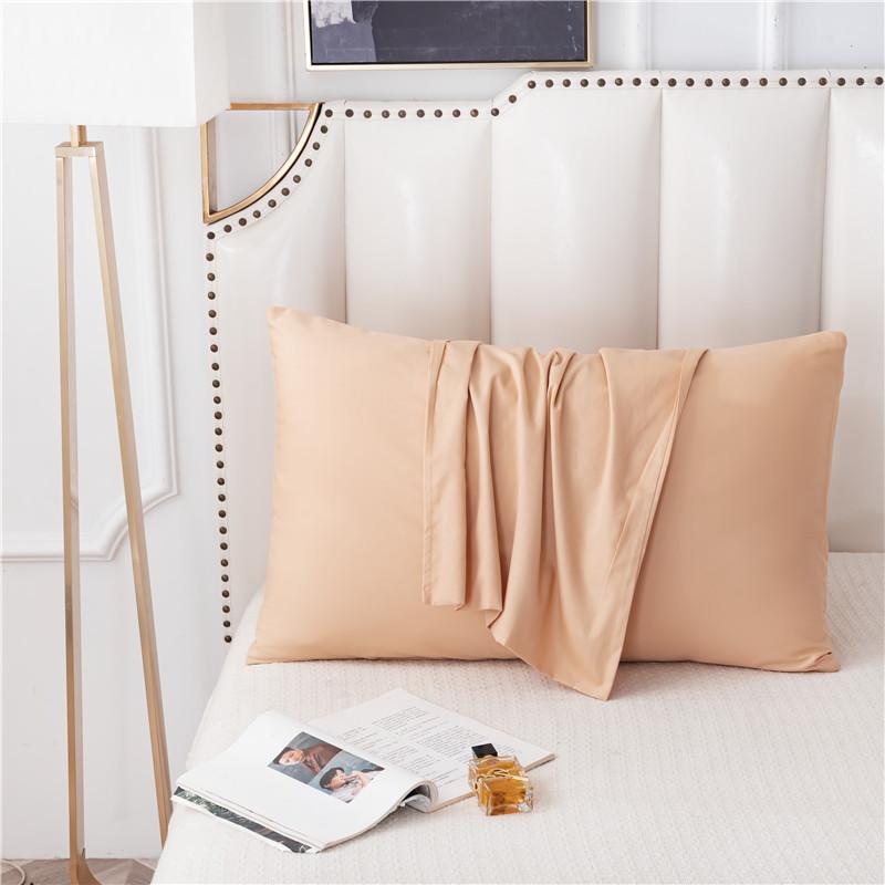 Pure Cotton Pillowcase High-Quality Envelope Pillowcover Solid Color Bedding Pillow Case 40x60 50x90 Sleep Pillow Cover