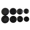Black Plastic Hole Plugs 60 Piece Assortment for Car Vehicle Sizes