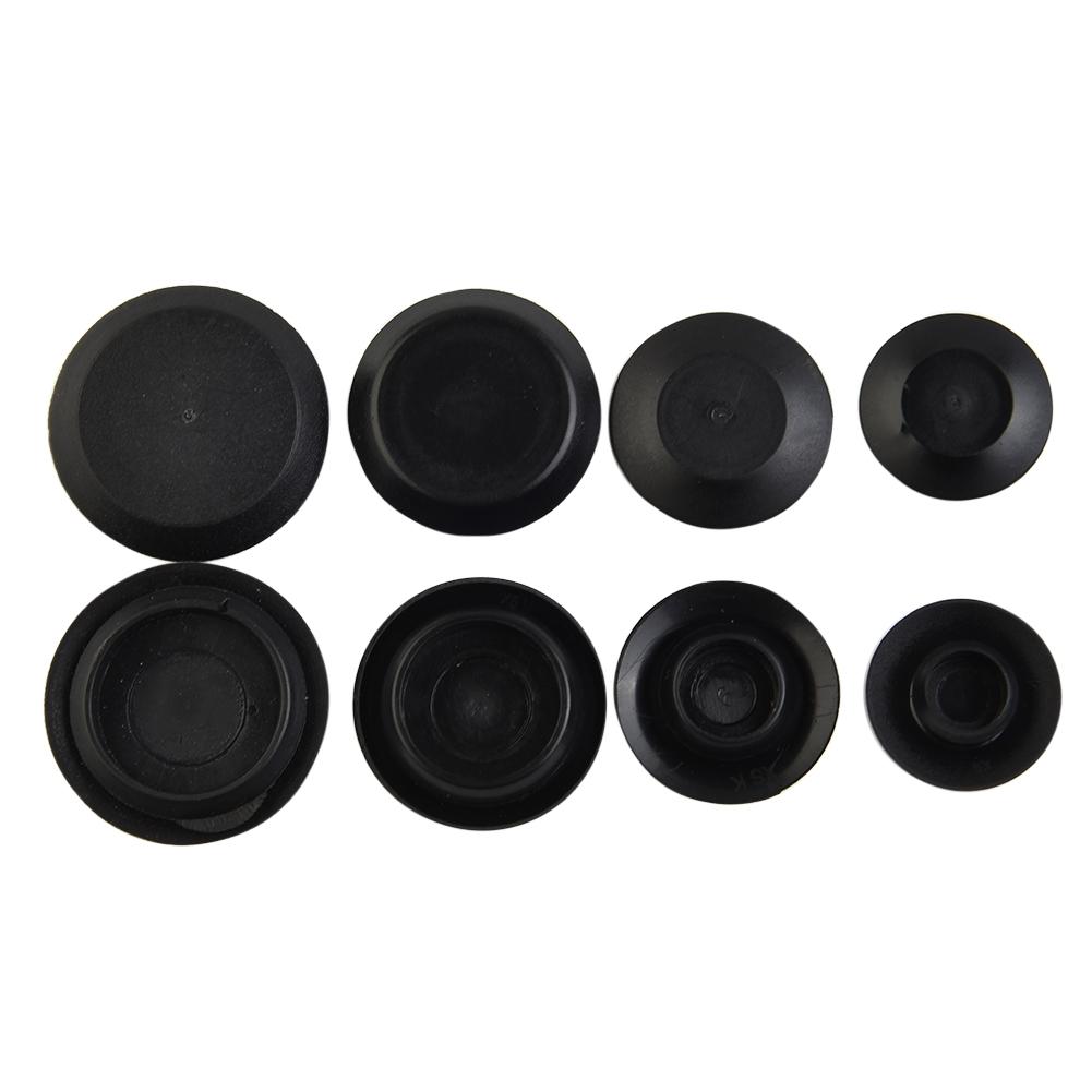 Black Plastic Hole Plugs 60 Piece Assortment for Car Vehicle Sizes