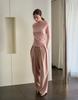 GIEMAR Wide Slacks Pink Wide Slacks Pink
