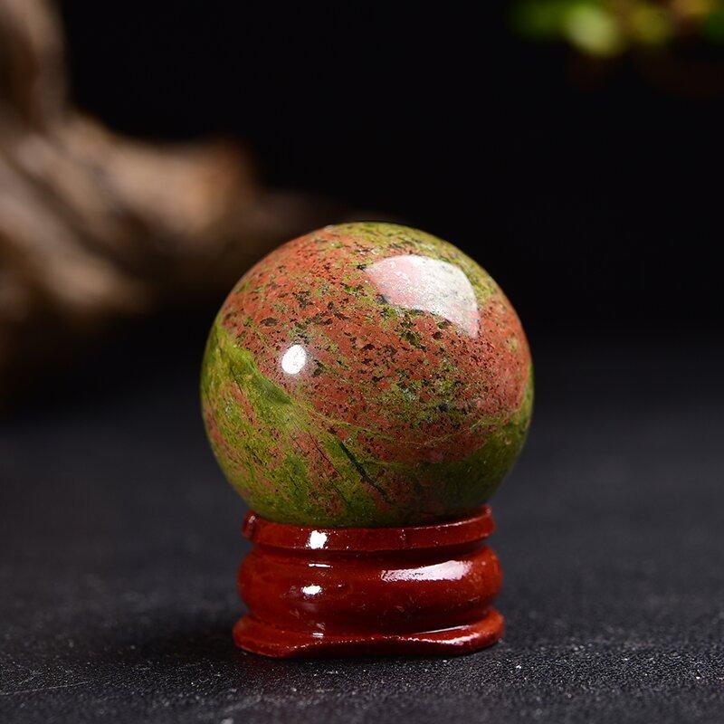 Natürliche Kristallkugel, Heimbüro, Schreibtisch-Dekoration, Ornamente