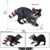 Solid Chameleon & Animal Model Toy for Kids: Lizard, Anteater, Hedgehog, Squirrel Ornament