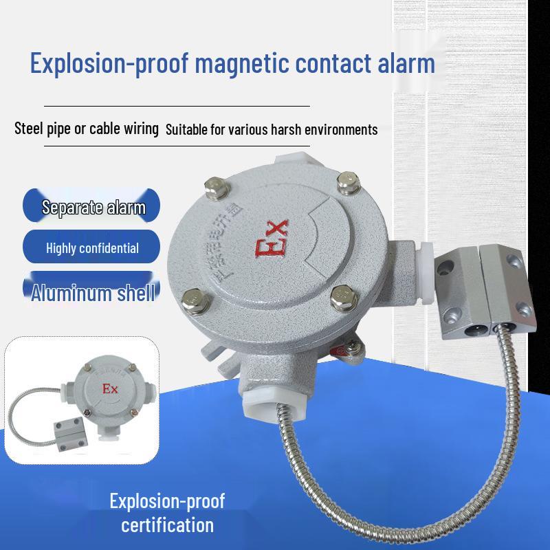 Explosion-Proof Aluminum Alloy Door/Window Magnetic Intrusion Alarm Sensor None
