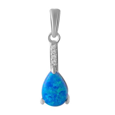 Silver Pendant with Opal 0.755ct (2050841)