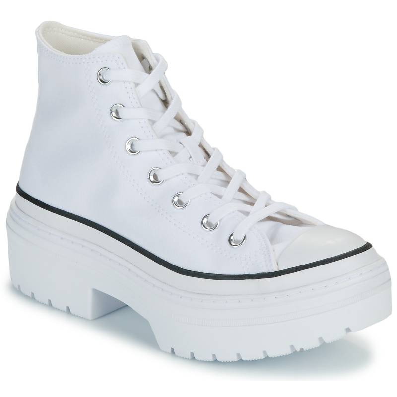 new Chuck Taylor All Star Women's Converse Lugged Heel Platform High 'White Black' Women's