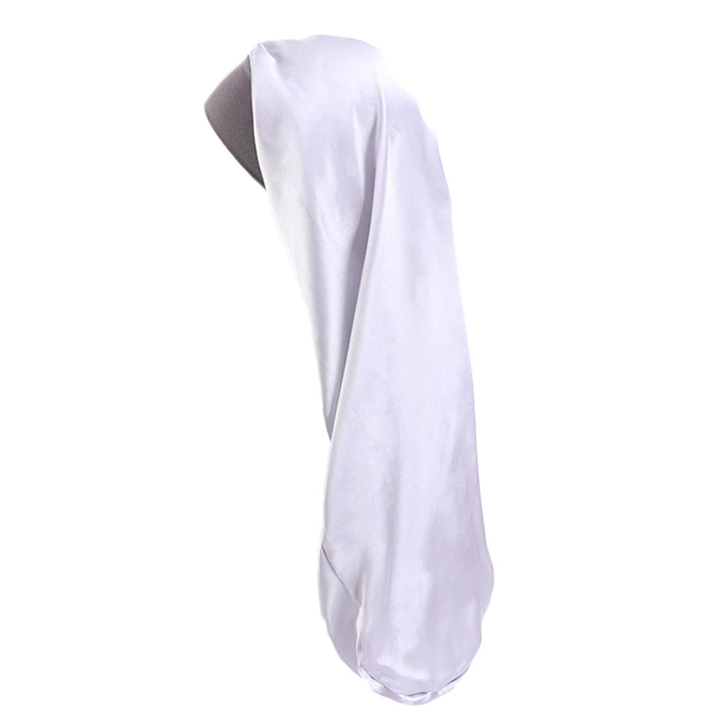 Satin Sleep Cap Large Double-Sided  Sleep Bonnet Hair Bonnet Cap