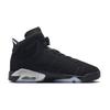 Air Jordan 6 Retro GS Chrome Kids Sneakers Black Metallic-Silver DX2835-001