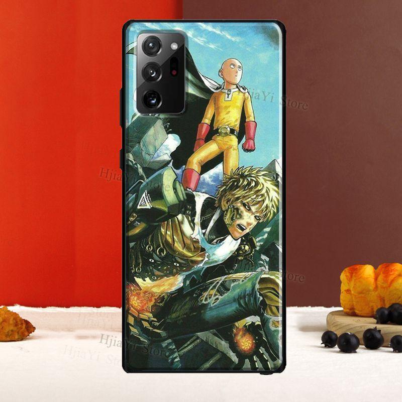 One Punch Man Japan Manga pouzdro pro Samsung Galaxy S20 FE S22 S21 Ultra Note 20 Note 10 Kryt na telefon S8 S9 S10 Plus