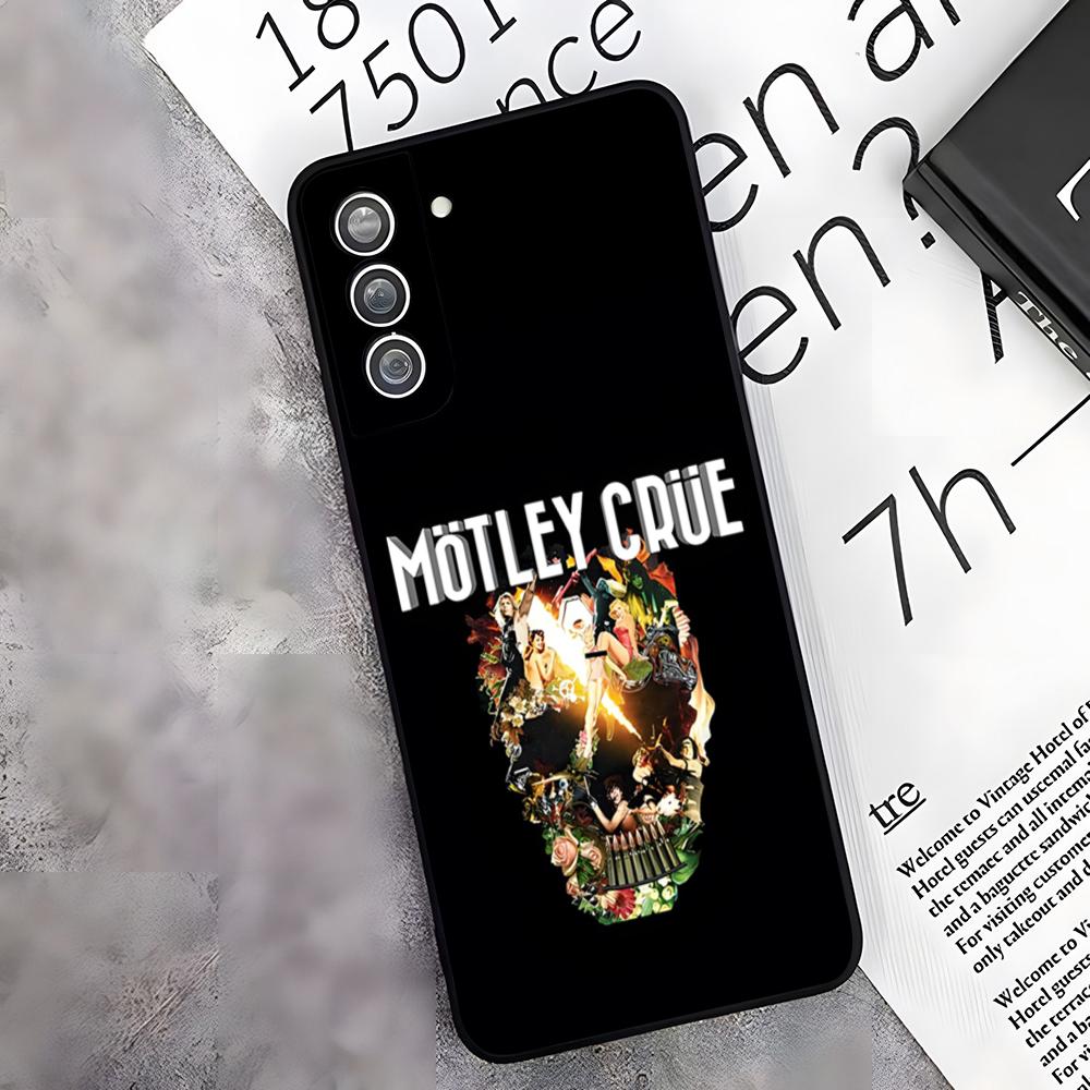 Rock M-Motley C-Crue Band Handyhülle Für Samsung S26 S25 Edge S24 S23 S22 S21 S20 Ultra Plus Fe Galaxy A54 A53 A34 A25 A16 Hülle