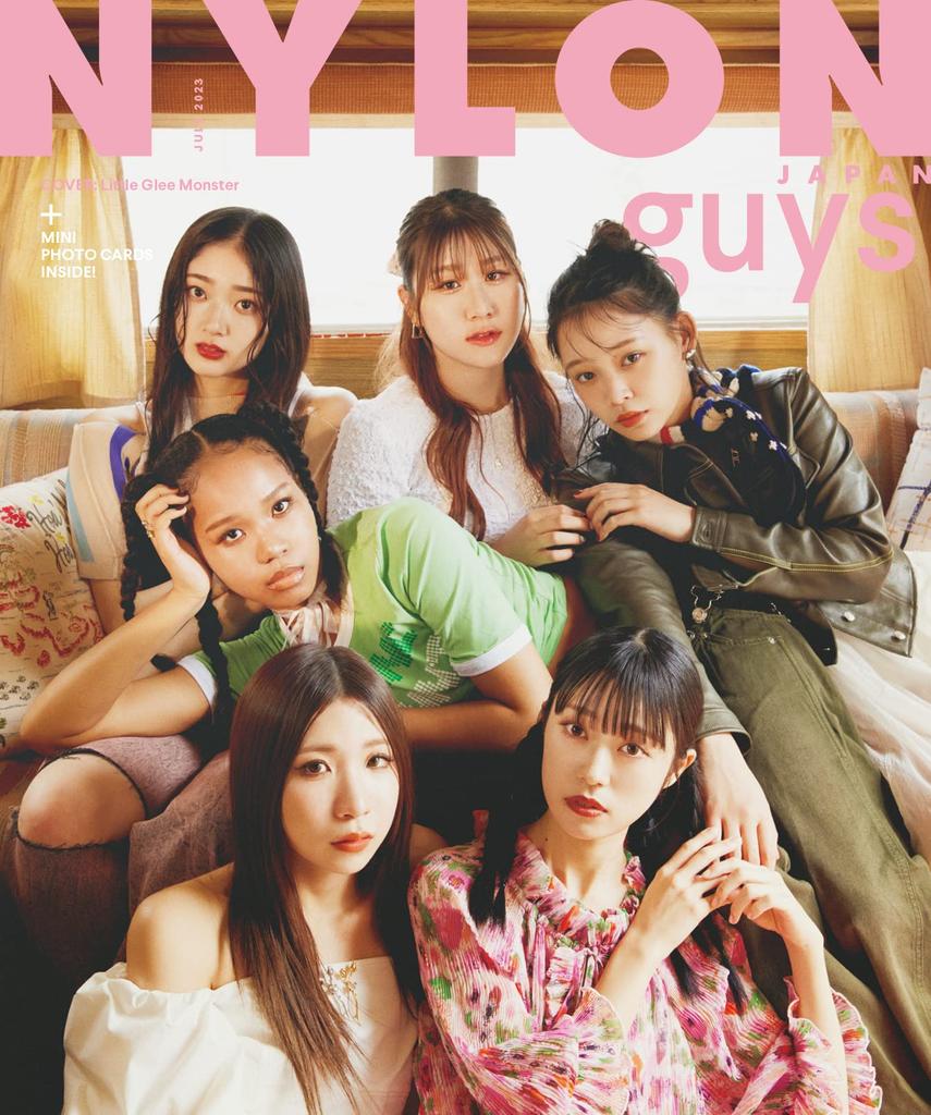 NYLON JAPAN July 2023 Issue King Prince Guys Little Glee [Magazine] [Cover & / Cover Monster]