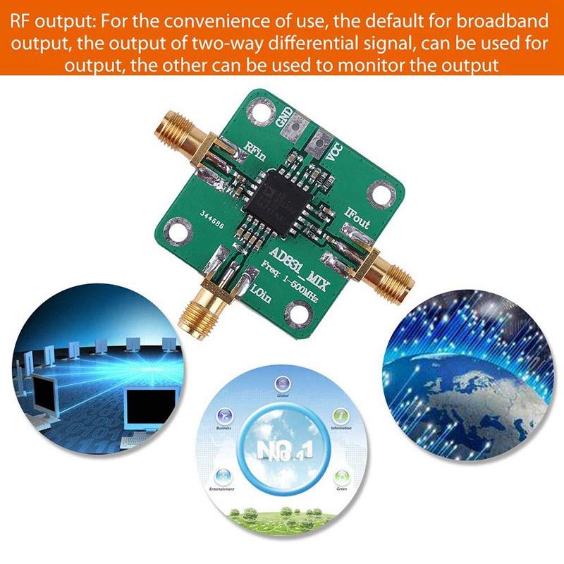AD831 High Frequency Transducer Mixer Module 500MHz Bandwidth Frequency Converter