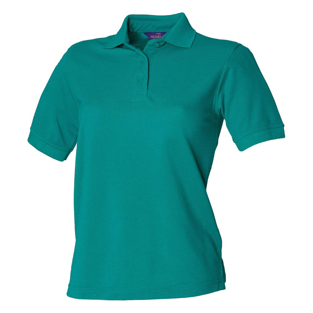 Henbury Womens/Ladies Classic Pique Polo Shirt
