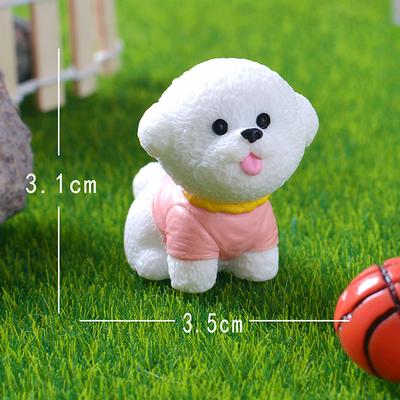 12 Stück Miniatur Hunde Figuren Miniatur Terrarium Bastelarbeiten Realistische Tiere Hunde Für DIY Mikro Landschaft Feengarten Zubehör