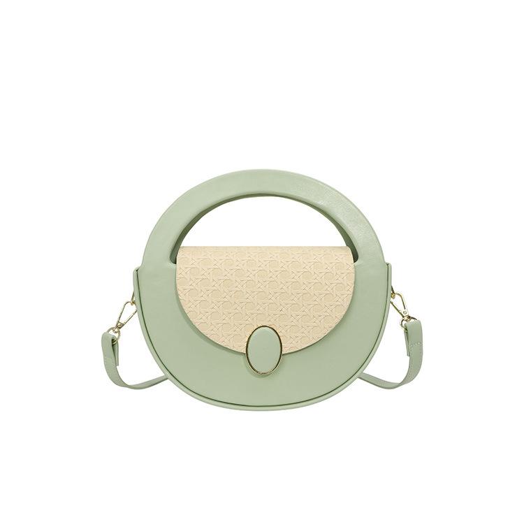 2025 new fashion high-end versatile handbag simple texture trendy shoulder bag Korean version women's bag
