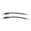 2PCS Front Rubber Brake Hose Set GBH249Z Front Brake Line Replacement for Classic Mini 1959 2000