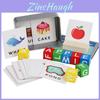 Wooden Alphabet Word Building Toy For Kids Education And Cognitive Development