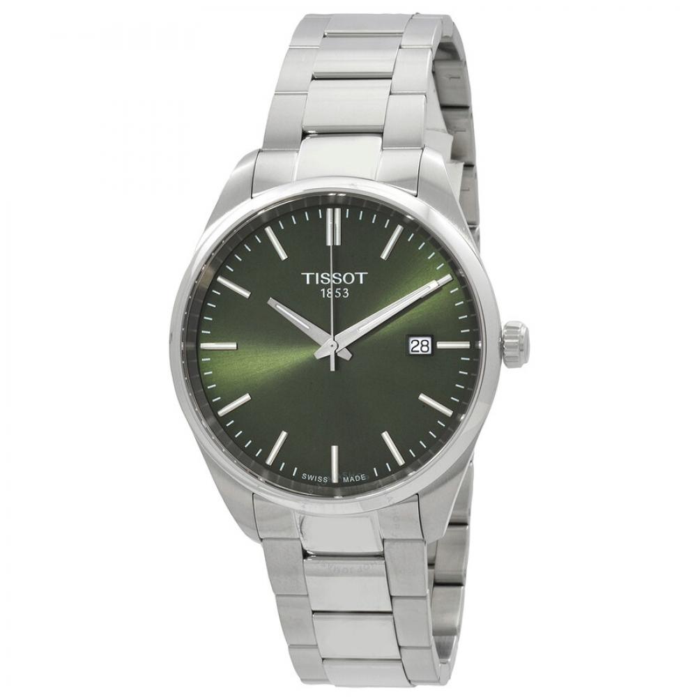 

TiSSot Pr 100 Quartz Green Dial Men S Watch T1504101109100