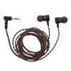 Wired IEM Earphone 3.5mm Gold Plated Plug OFC Wire HiFi Sound Quality Wired Earbuds for Phone Tablet Laptop PC Amplifier