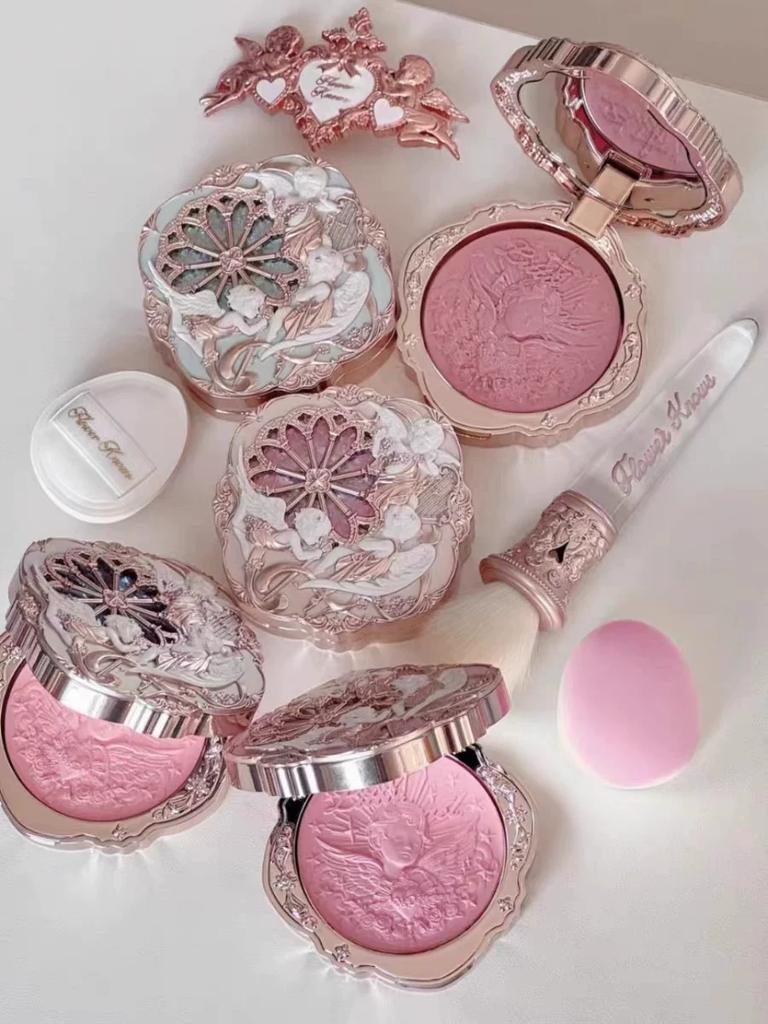 New Angel! Flower Know Little Angel Milk Pastry Blusher Expansion Atmosphere Concealer New Embossed Blush