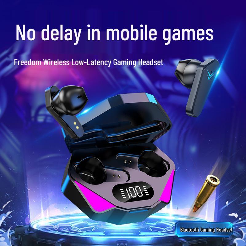 

X15 E-sports Bluetooth 5.2 Earbuds: True Wireless, Low Latency, HD Display, Long Battery Life 10 meters