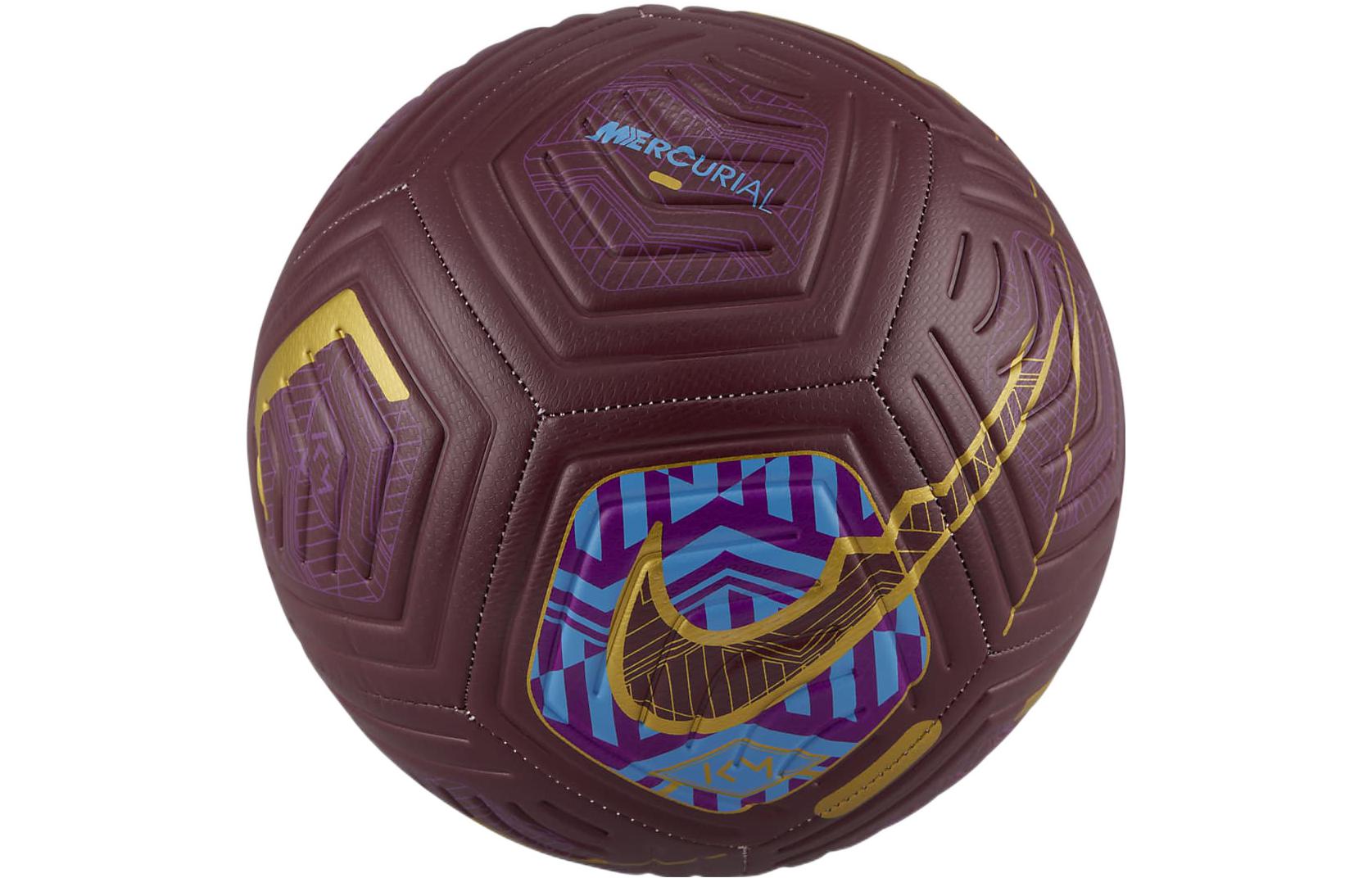 

Nike 4 Size 5 Ball Soccer Ball PVC Butyl Liner Hand Stitched Soccer Ball Unisex Multicolor Mbappé Colorway DQ5984-638 Size 5 Ball