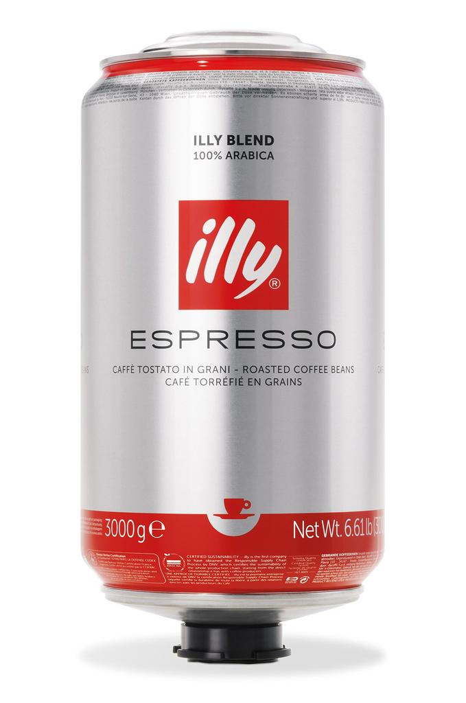 Boabe espresso illy prăjire închisă 3kg