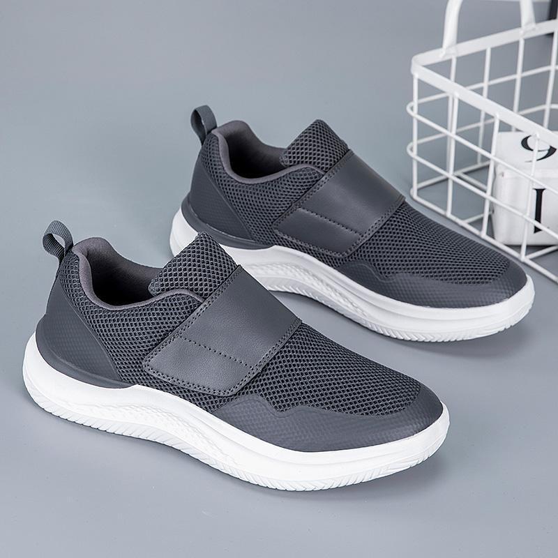 2025New Mens Shoes Mesh Breathable Sneakers Lightweight Walking Flats Soft Sole Comfort Casual Shoes Orthopedics Wide Feet Shoes