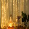 Weihnachts-LED-Vorhang-Lichterkette