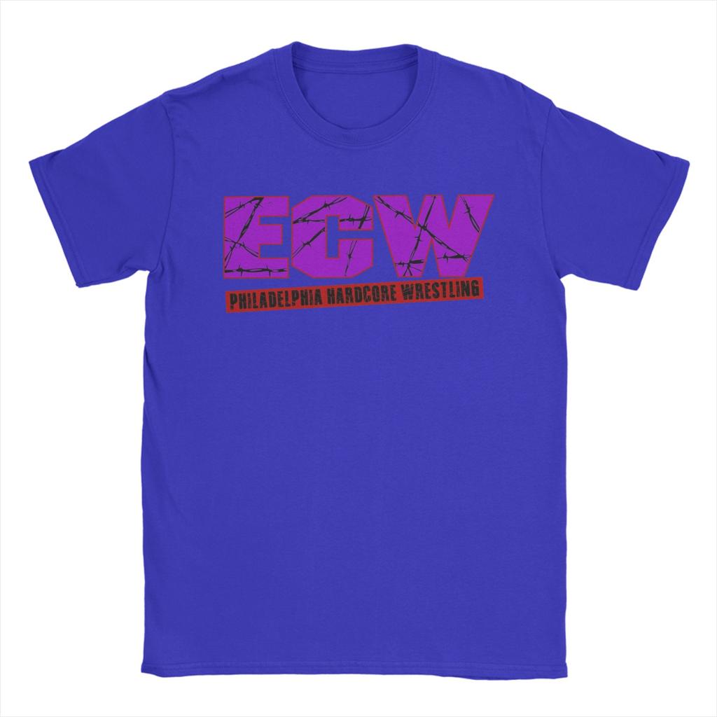 Ecw Hardcore Wrestling TShirt Summer Cotton TShirts For Unisex Harajuku Pattern Tee Shirt ShortSleeve Streetwear Top Tees