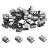Secure Stainless Steel Cable Clips 50 Pcs Trailer Frame Wire Clamps for Solar Panels Efficient Wire Management