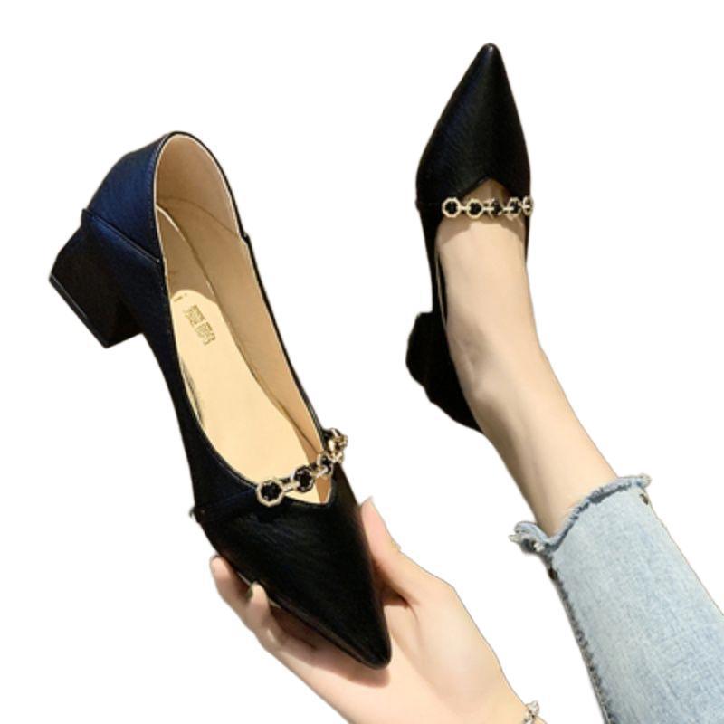 Vielseitige Pumps mit mittlerem Absatz und spitzer Zehenpartie im Feenstil für Damen - Kollektion Frühjahr 2025