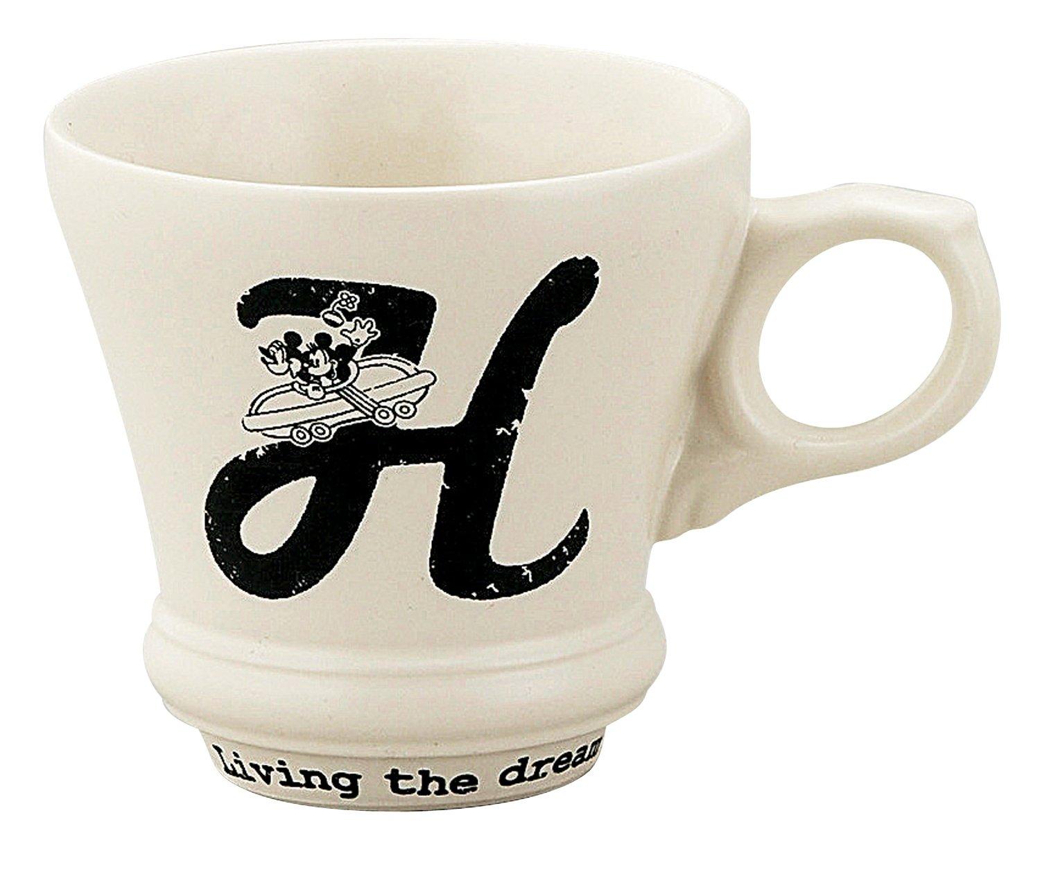 

Disney Antique Initial Mug H (Gift Box) 3216-03