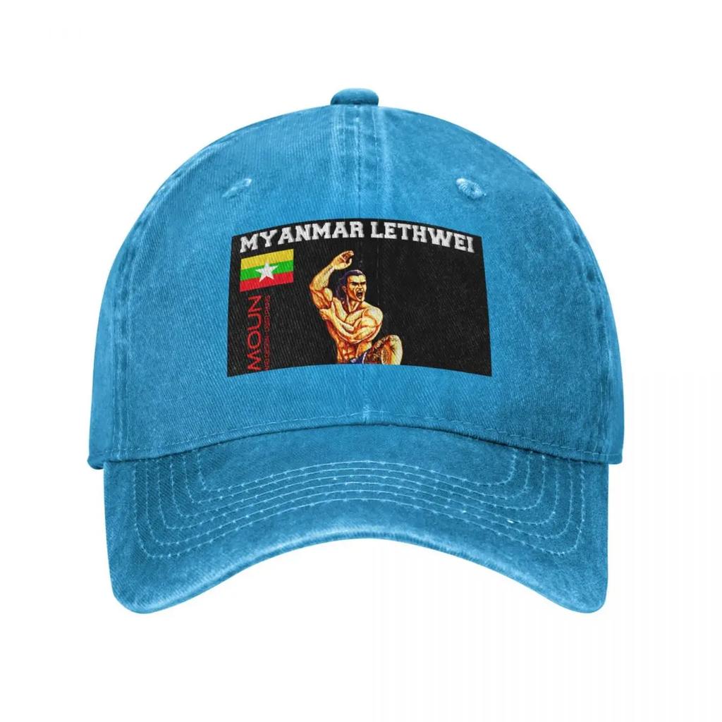 Lethwei Burmese Boxing Martial art Baseball Cap summer hat Hat Unisex Luxury Vintage fun hats Unisexs Baseball Womens