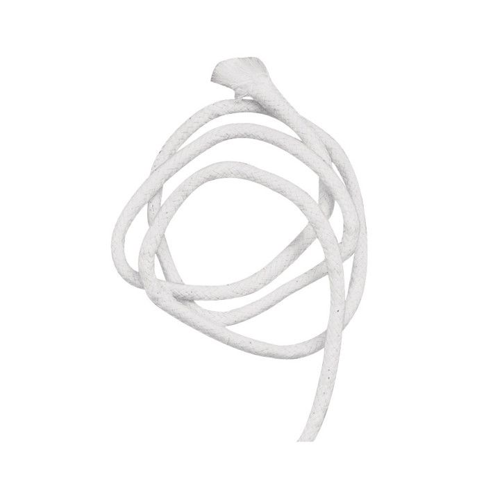 Mèche en coton pour lampes à huile 5mm 1m