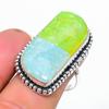 Blue Triplet Opal Gemstone 925 Sterling Silver Jewelry Ring Size 10 SU-11439