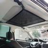 SUV Car Ceiling Storage Net Pocket Car Roof Bag Breathable Mesh Bag Auto Stowing Tidying Interior Accessories